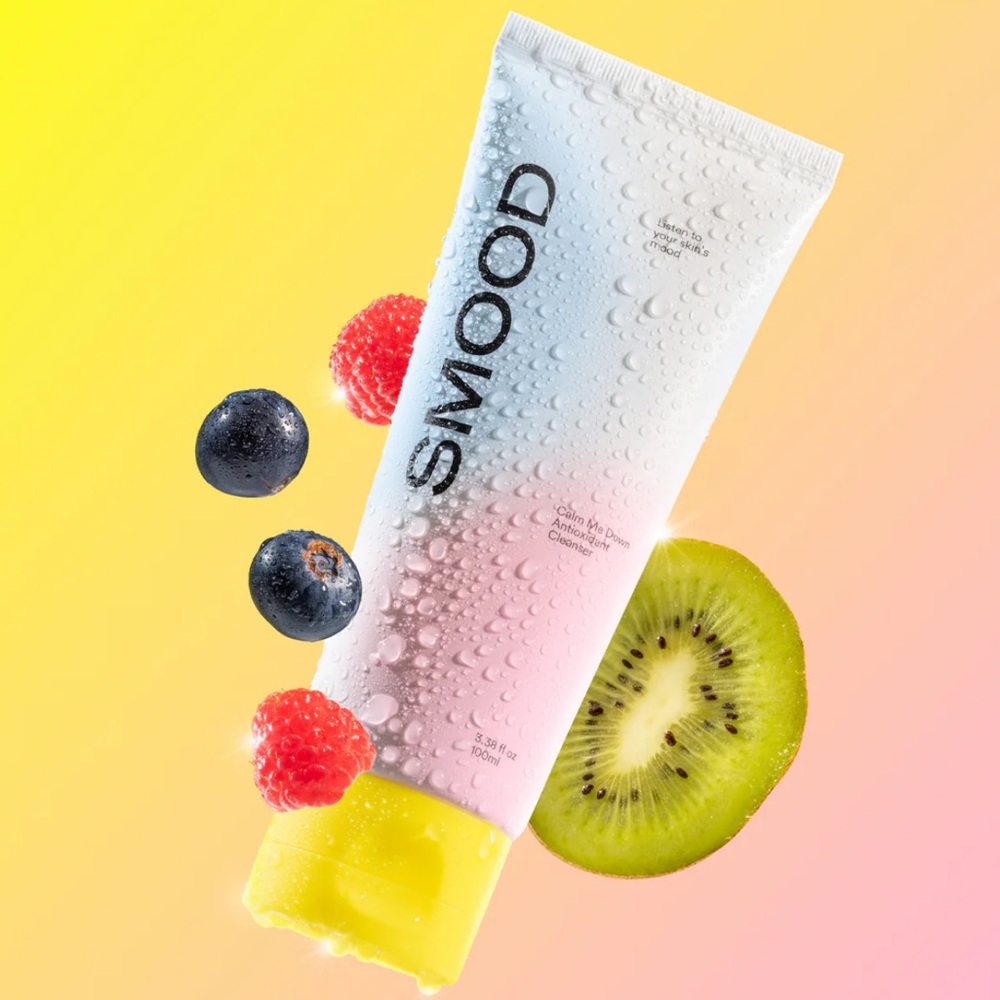 SMOOD BEAUTY Calm Me Down Antioxidant Cleanser 3.4oz BRAND NEW/SEALED